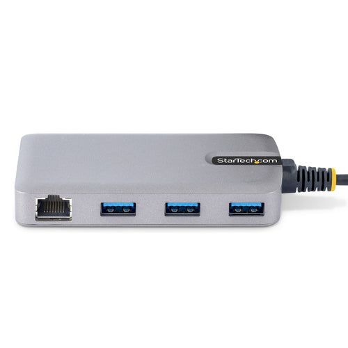 USB Hub StarTech.com 3-Port Ethernet Gigabit USB 3.0 - 5G3AGBB-USB-A-HUB