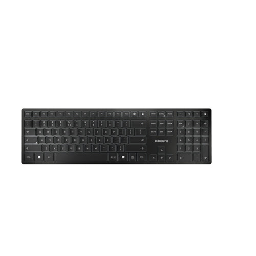 Wireless Keyboard CHERRY KW 9100 SLIM RF + Bluetooth QWERTY Black
