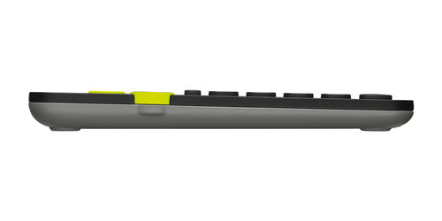 Wireless Bluetooth Keyboard Logitech Black Ergonomic Design