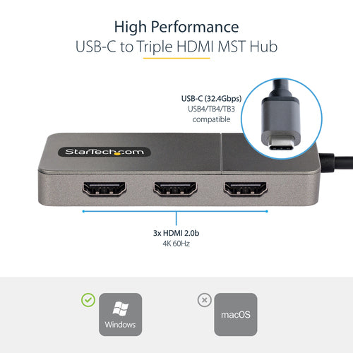 StarTech.com MST14CD123HD USB graphics adapter