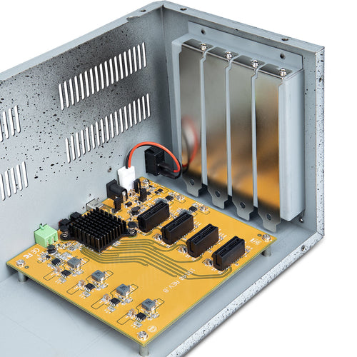 StarTech.com 4PCIE-PCIE-ENCLOSURE interface cards/adapter