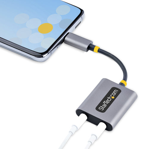 StarTech.com USBC-AUDIO-SPLITTER audio splitter