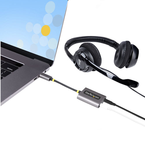 StarTech.com USBC-AUDIO-SPLITTER audio splitter