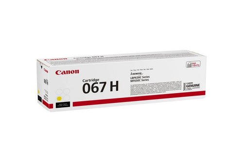 Toner Cartridge Canon 067H Yellow 2350 Pages 1 pc - 5103C002