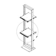 Vertiv Liebert 2POSTRMKIT1U UPS accessory