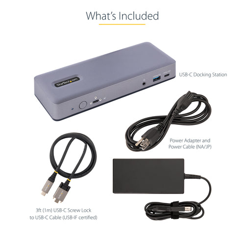 StarTech.com DK31C3MNCR laptop dock/port replicator