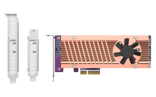 Interface Card QNAP QM2-2P-344A PCIe M.2 3.0 NAS Adapter