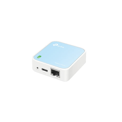 Wireless Router TP-Link TL-WR802N Wi-Fi 4 2.4GHz Portable Ethernet LAN