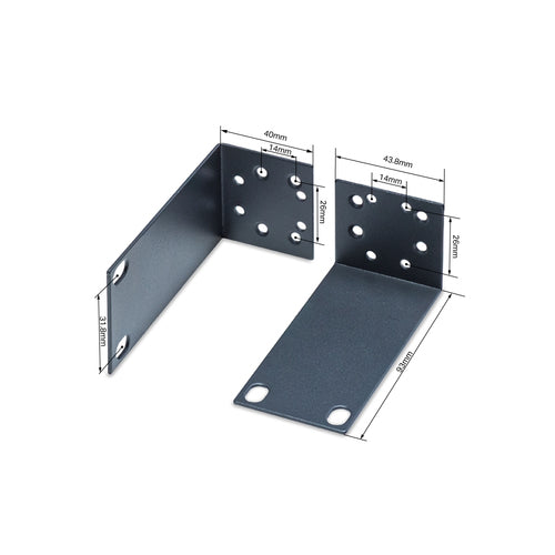 TP-Link Omada RackMount Kit-13 - 13-Inch Mounting Kit - Metal - Black