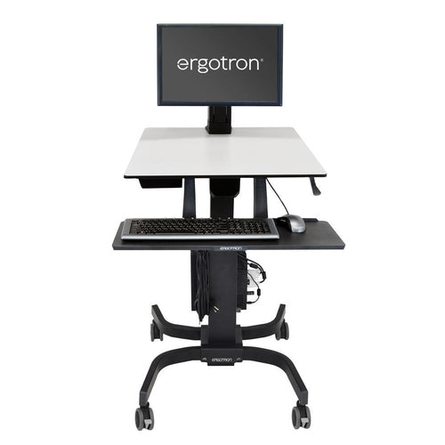 Ergotron WorkFit-C, Single LD Sit-Stand Workstation
