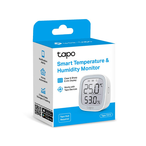 Temperature & Humidity Monitor TP-Link Tapo T315 Wireless Indoor - TAPO T315
