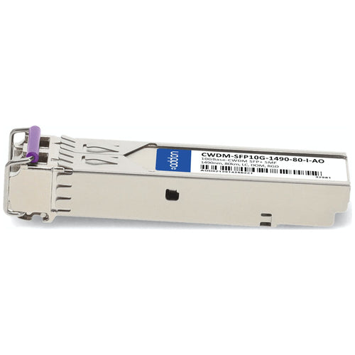 AddOn Networks CWDM-SFP10G-1490-80-I-AO network transceiver module