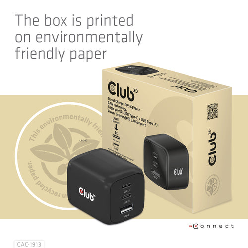 CLUB3D CAC-1913 mobile device charger