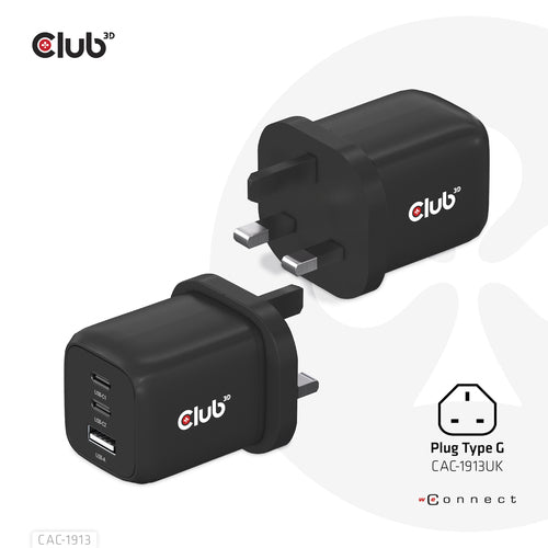 CLUB3D CAC-1913 mobile device charger