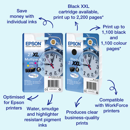 Epson Alarm clock C13T27034012 ink cartridge