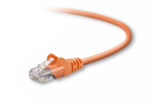 Belkin Cat5e, 20ft, 1 x RJ-45, 1 x RJ-45, Orange networking cable