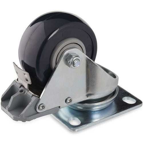 Caster Kit for Open Frame Rack - 4POSTRACK Stainless Steel Wheels