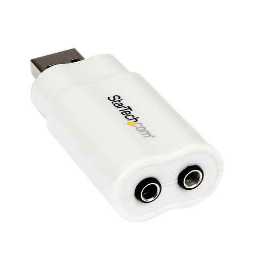 USB to Stereo Audio Adapter StarTech.com ICUSBAUDIO Compact Converter