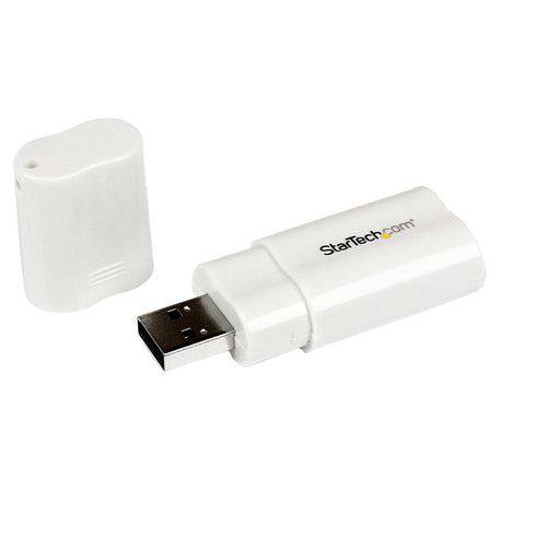 USB to Stereo Audio Adapter StarTech.com ICUSBAUDIO Compact Converter