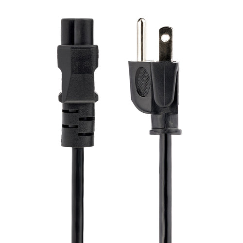 Power Cable StarTech.com PXT101NB3S 6ft NEMA 5-15P C5 Clover Leaf