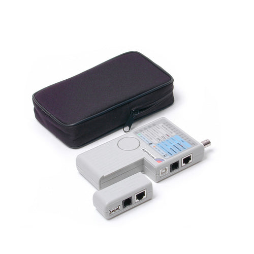 Network Cable Tester StarTech.com RJ45 RJ11 USB BNC Continuity Testing