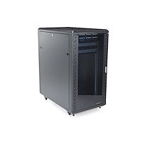Rack Cabinet StarTech.com RK2236BKF 22U 1764lb 29in Mounting Depth 4-Post Enclosed - RK2236BKF