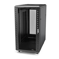 Rack Cabinet StarTech.com RK2236BKF 22U 1764lb 29in Mounting Depth 4-Post Enclosed - RK2236BKF