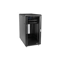 Rack Cabinet StarTech.com RK2236BKF 22U 1764lb 29in Mounting Depth 4-Post Enclosed - RK2236BKF