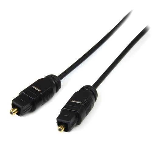 StarTech.com 3 ft Thin Toslink Digital audio cable