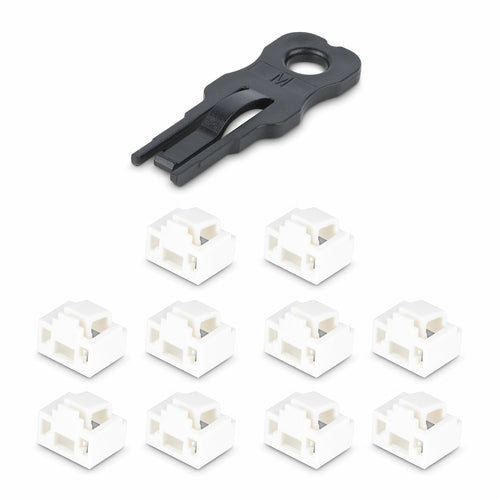 RJ45 Port Blocker StarTech.com RJ45LOCKANDKEY 10 Pack Security Key Reusable - RJ45LOCKANDKEY