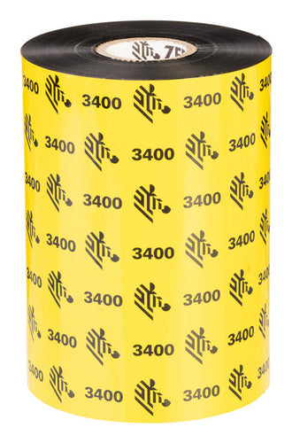 Zebra 3400 Wax-Resin thermal ribbon
