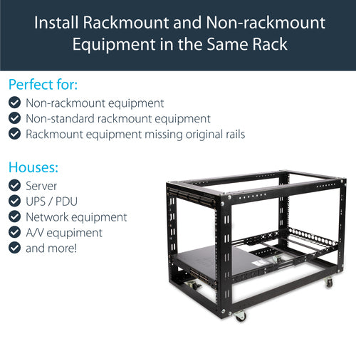 StarTech.com UNIRAILS1U rack accessory