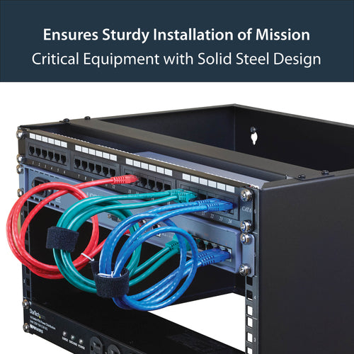 6U Wall Mount Rack 14 Inch Deep for Server IT Equipment - StarTech.com