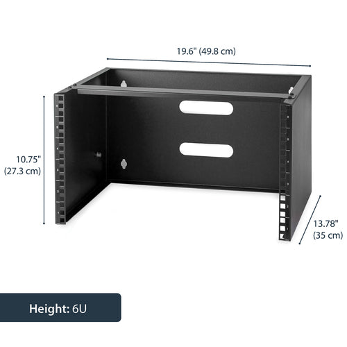 6U Wall Mount Rack 14 Inch Deep for Server IT Equipment - StarTech.com