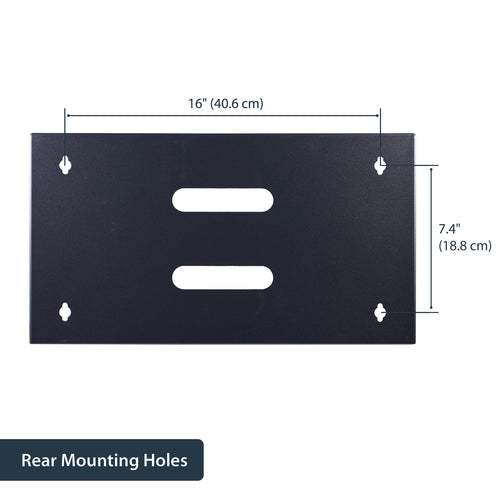 6U Wall Mount Rack 14 Inch Deep for Server IT Equipment - StarTech.com