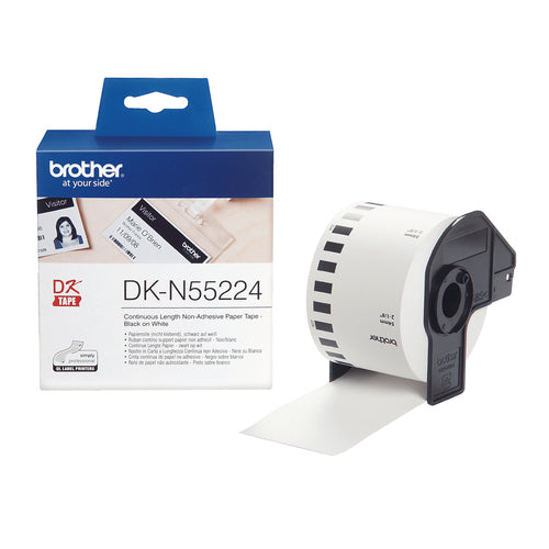 Label Making Tape Brother DK-N55224 30.48m 64mm 115mm - DKN55224