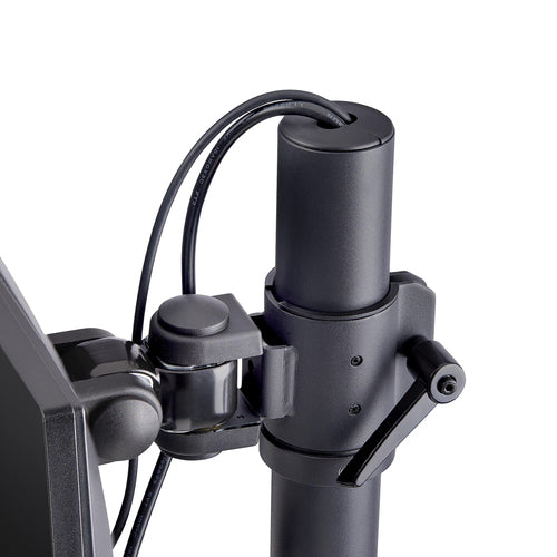 StarTech.com H2MPV-MONITOR-MOUNT Dual Monitor Mount - Supports 2x 49" Monitors, VESA 100x100, 70lb Capacity