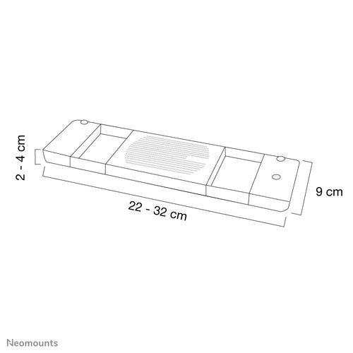 Neomounts NSLC200 monitor mount accessory