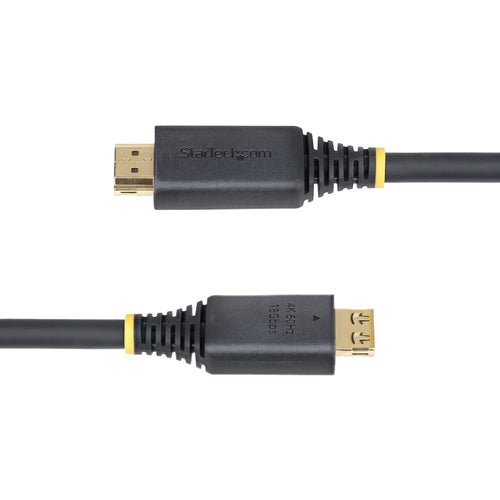 High Speed 15ft HDMI Cable with Gripping Connectors 4K 60Hz HDR10