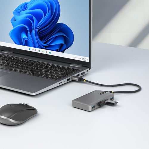 4-Port USB-A Hub 5Gbps Portable USB 3.2 Desktop Laptop