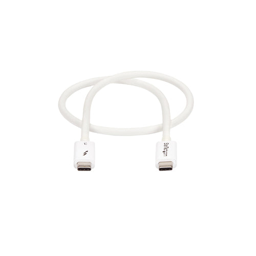 Thunderbolt Cable StarTech TBLT34MM50CW 0.5m 40 Gbps Male to Male White