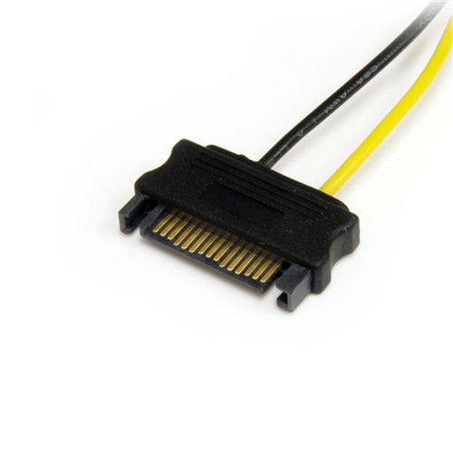 Power Cable Adapter StarTech SATA to 6-Pin PCI-E 6-Inch Male to Male