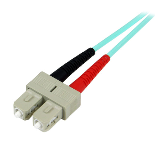 Fibre Optic Cable StarTech.com A50FBLCSC1 1m OM3 Multimode LC/SC 100G