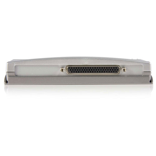 8 Port USB to RS232 Serial Adapter Hub Silver Plastic USB 2.0 Type-B