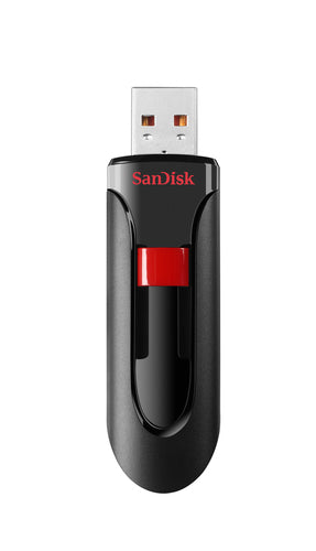 USB Flash Drive SanDisk Cruzer Glide 32GB USB 2.0 Type-A Slide - SDCZ60-032G-B35