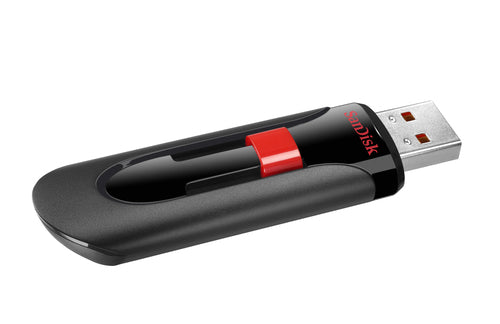 USB Flash Drive SanDisk Cruzer Glide 32GB USB 2.0 Type-A Slide - SDCZ60-032G-B35
