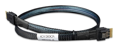 Icy Dock MB323L-B Serial Attached SCSI (SAS) cable