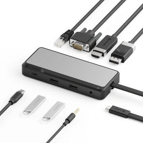 USB-C Universal Video Dock ALOGIC Fusion Pro NEXUS 4K Ultra HD 100W Grey
