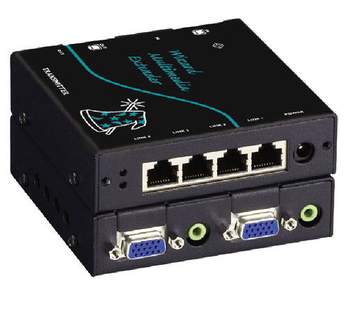 AV Extender Black Box AVU5004A 1600x1280 Resolution 300m Range