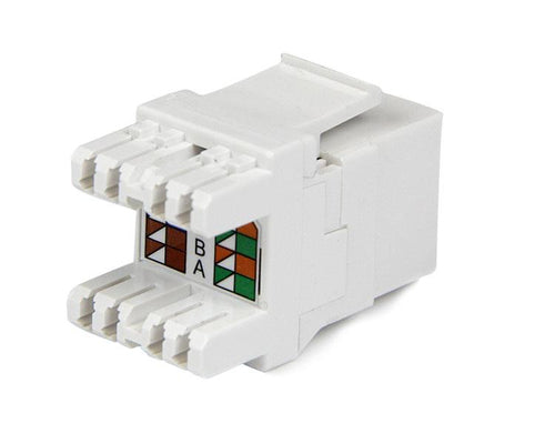 StarTech.com C6KEY110SWH keystone module